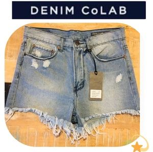 Denim Co Lab Denim Shorts, NWT, Sz 29